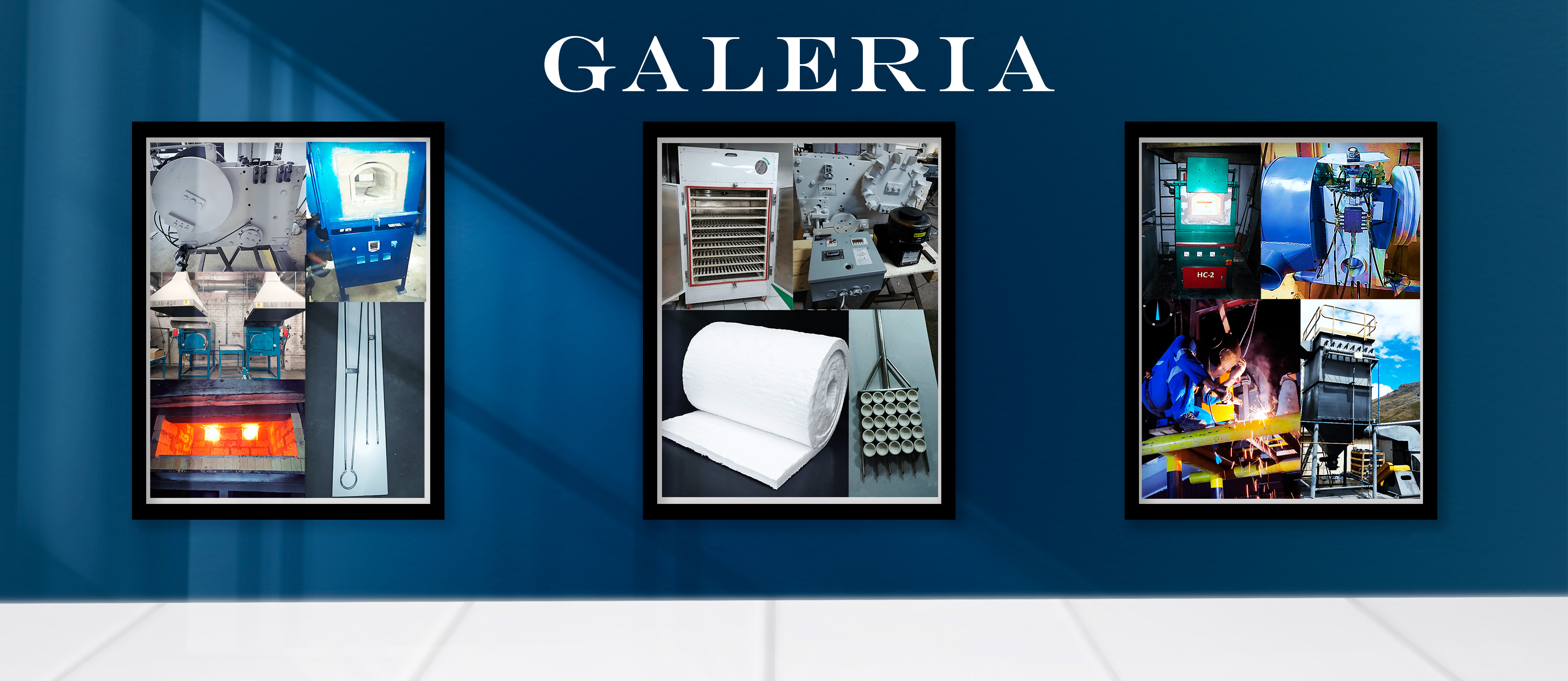 Banner largo de la galería de productos de Serfalab SAC