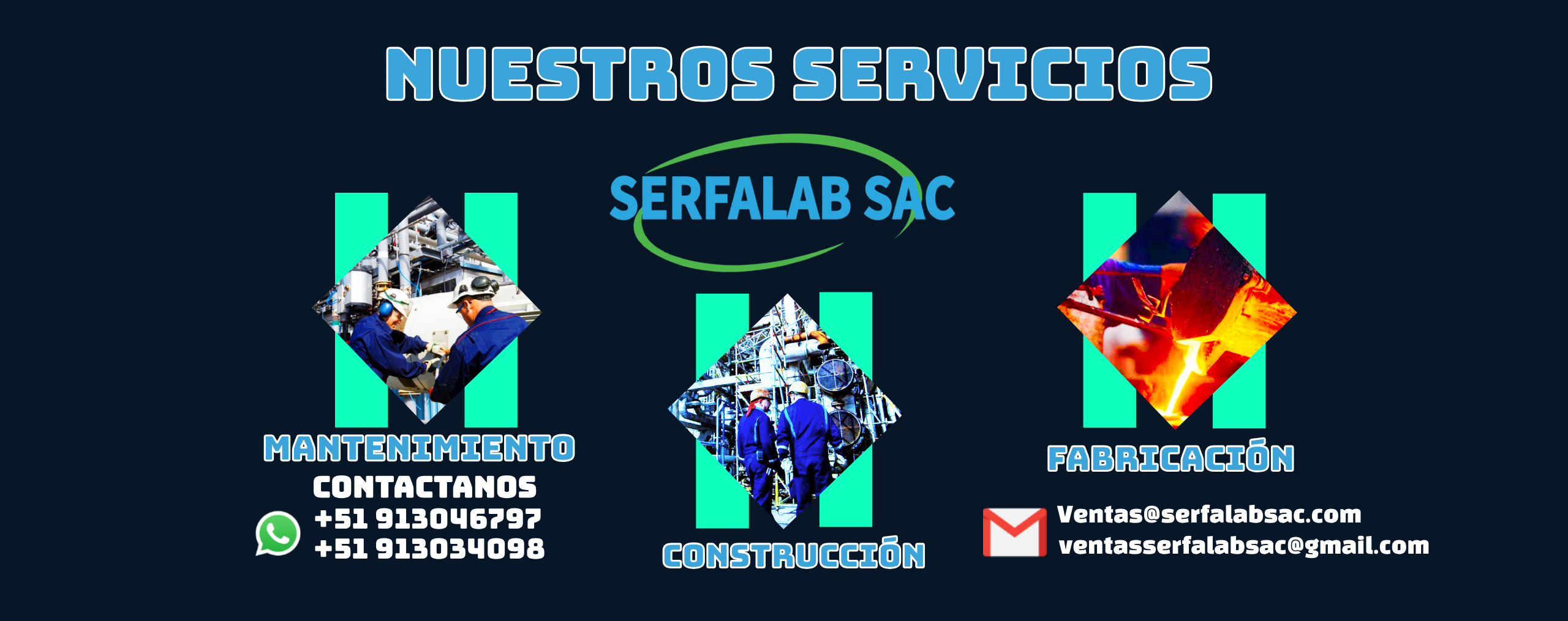 Banner de Serfalab SAC